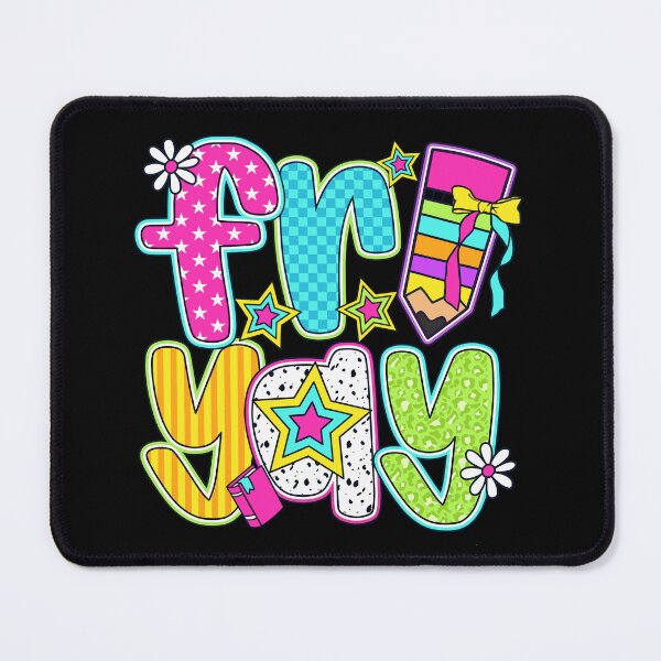 Item preview, Neon School Friyay Doodle Letters Cute Teacher designed and sold by KroghDs.