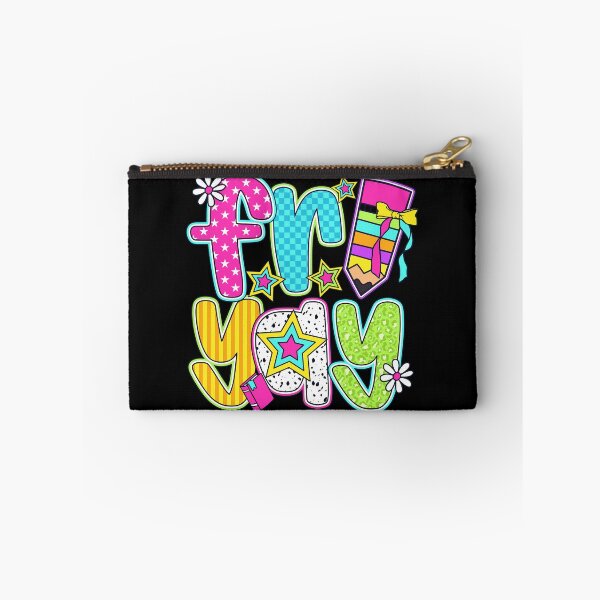 Item preview, Neon School Friyay Doodle Letters Cute Teacher designed and sold by KroghDs.