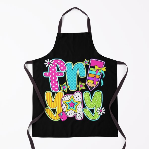 Item preview, Neon School Friyay Doodle Letters Cute Teacher designed and sold by KroghDs.