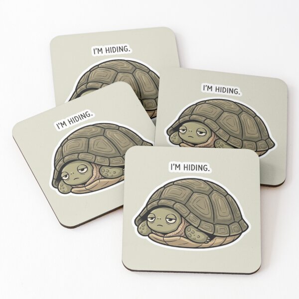 Item preview, Shy Hiding Turtle designed and sold by Safe Haven Pets.