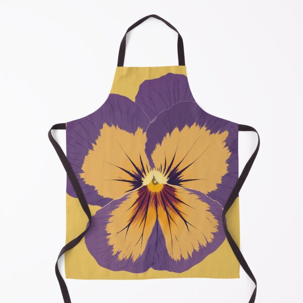 Item preview, Purple and Yellow Pansy Botanical Illustration designed and sold by minbadesign.