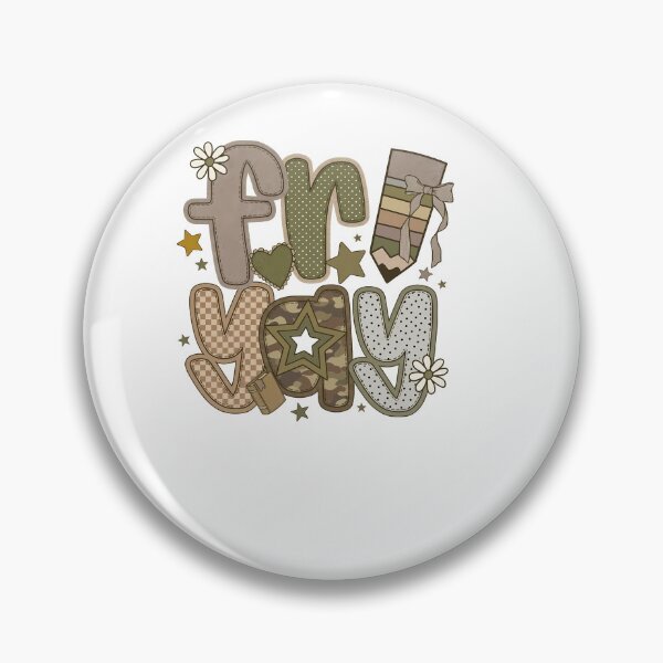 Item preview, Boho Retro School Friyay Doodle Letters Teacher designed and sold by KroghDs.