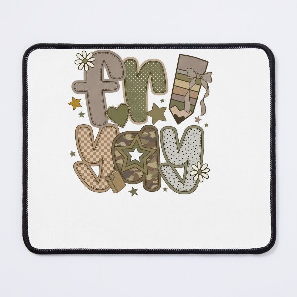 Item preview, Boho Retro School Friyay Doodle Letters Teacher designed and sold by KroghDs.