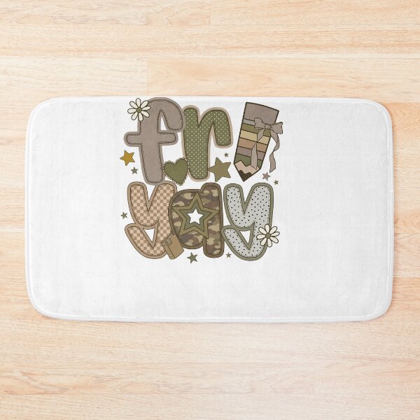 Item preview, Boho Retro School Friyay Doodle Letters Teacher designed and sold by KroghDs.