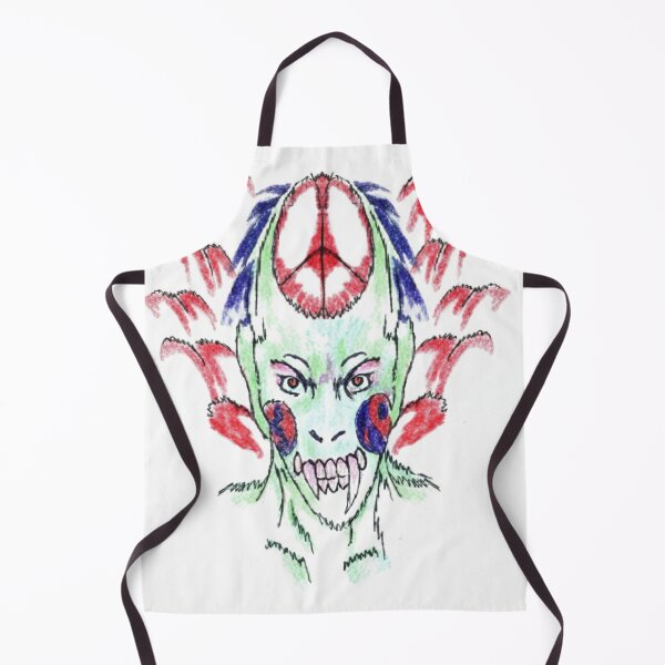 Item preview, Spooky Colored Pencil Vampire Demon designed and sold by PrismSketchy.