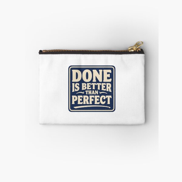 Item preview, Done Is Better Than Perfect Motivational Quote | Productivity Mindset Design designed and sold by Love Between Pages.