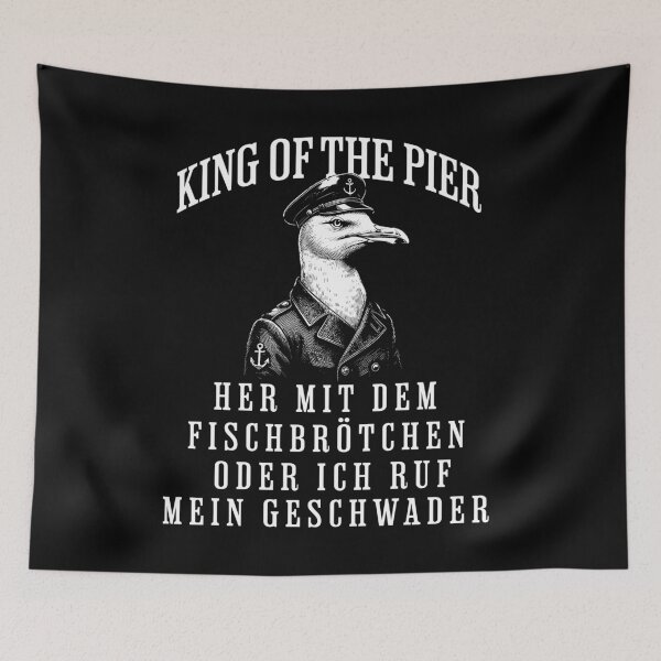 Item preview, Captain Seagull Squadron Fish Sandwich Humor designed and sold by HoshisWorld2018.