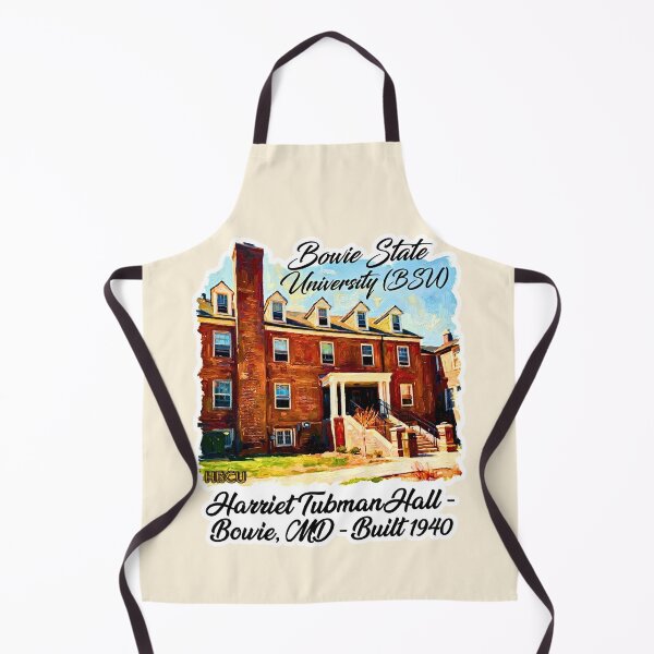 Item preview, Bowie State University Harriet Tubman Hall Impressionist Oil Painting Sticker Style designed and sold by EvergreenPark - Tee Studio.