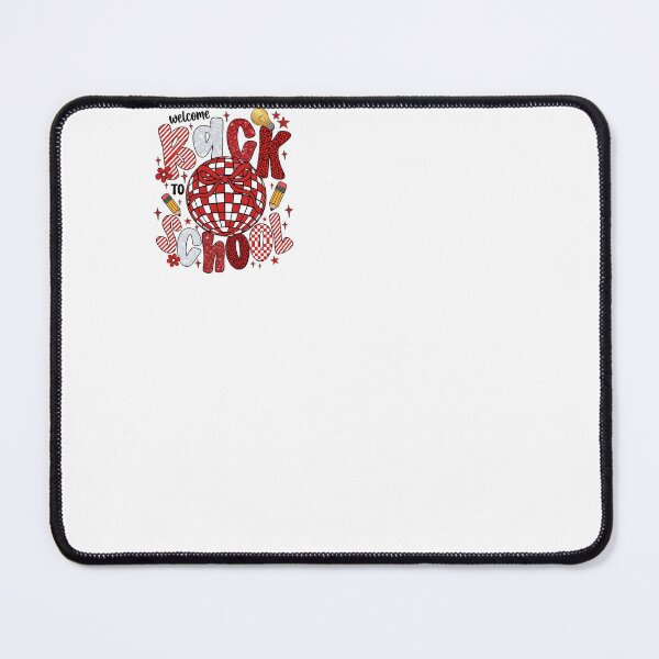 Item preview, Red Retro Back To School Disco Bow Kids Teacher designed and sold by KroghDs.