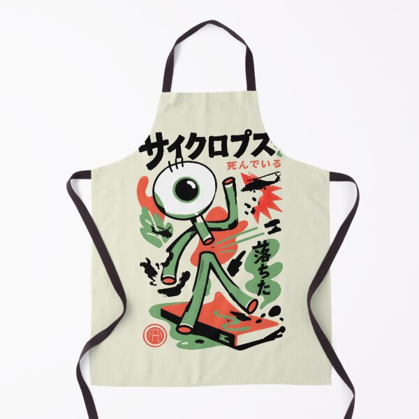 Item preview, サイクロプス — Cyclops Is Dead Japanese Monster Cartoon Art Print designed and sold by Timelyrelic.