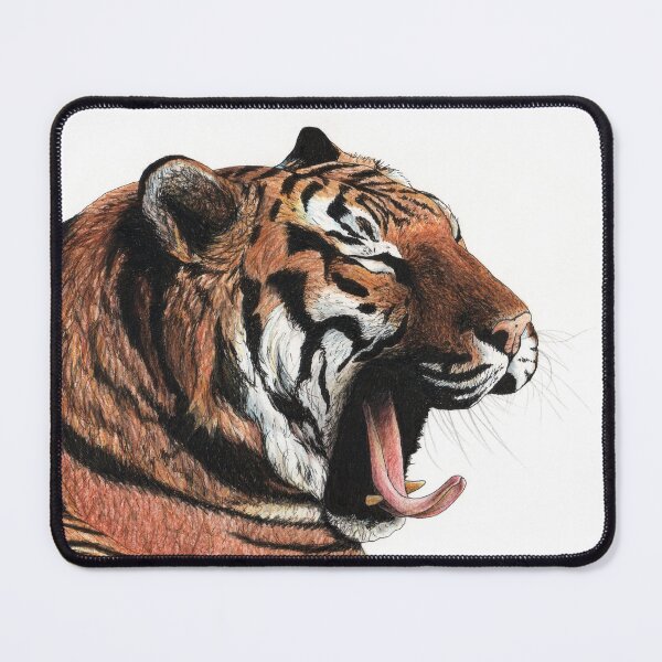 Item preview, Yawning tiger designed and sold by savousepate.