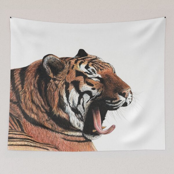 Item preview, Yawning tiger designed and sold by savousepate.