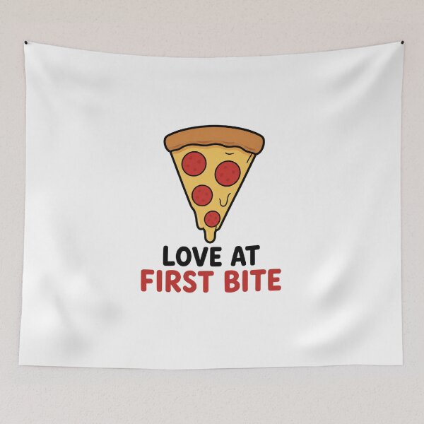 Item preview, Pizza love at first bite  designed and sold by vecart34.