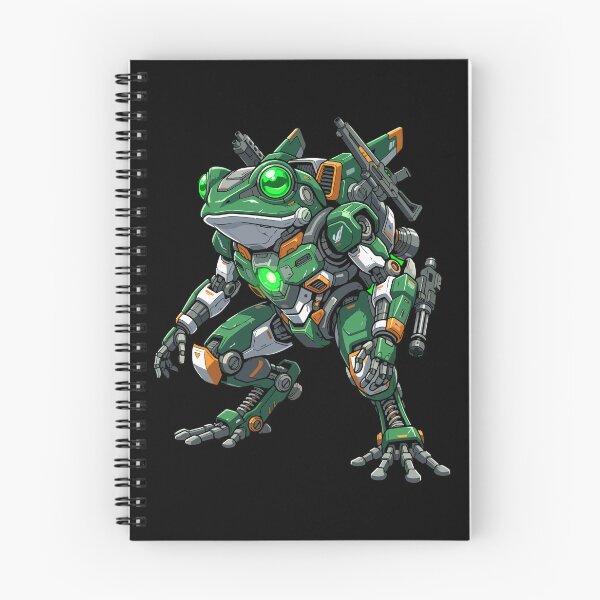 Item preview, Mecha Frog Cybernetic Robot Warrior designed and sold by Rexusstain.