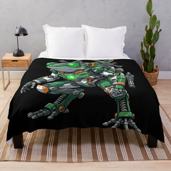 Item preview, Mecha Frog Cybernetic Robot Warrior designed and sold by Rexusstain.