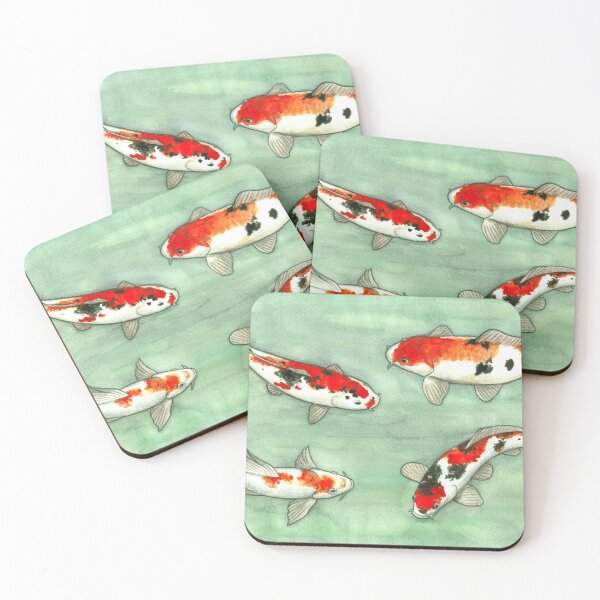 Item preview, La ronde des carpes koi designed and sold by savousepate.