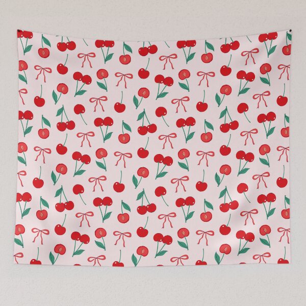 Item preview, cherries and cherry halves designed and sold by burbura.
