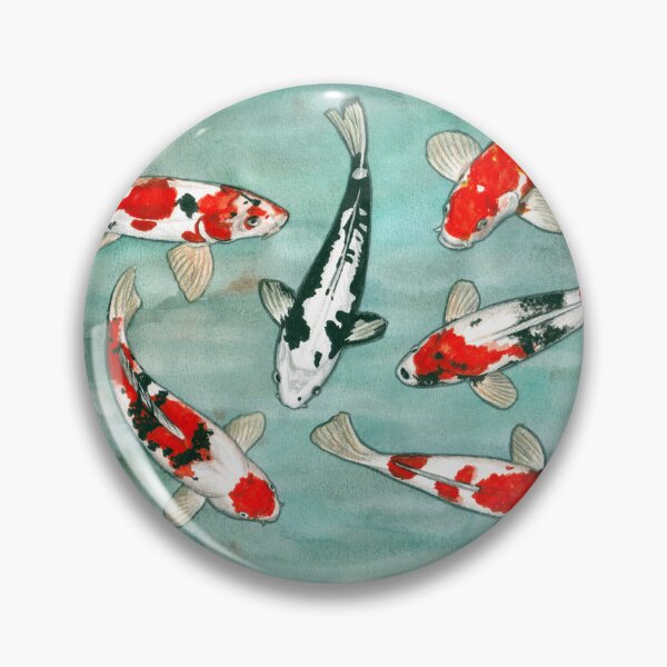 Item preview, Le ballet des carpes koi designed and sold by savousepate.
