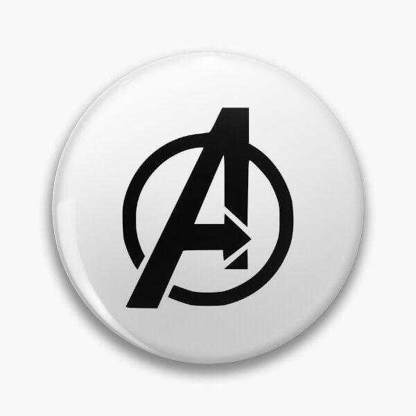 Item preview, Minimalist Avengers Superhero Emblem Silhouette designed and sold by yraniya67.