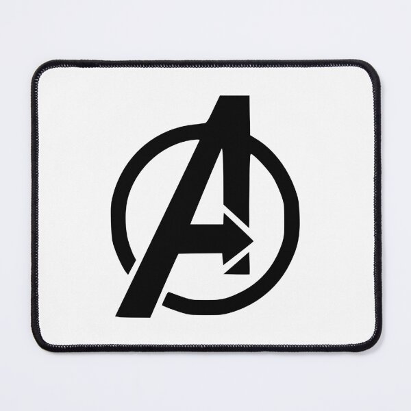 Item preview, Minimalist Avengers Superhero Emblem Silhouette designed and sold by yraniya67.