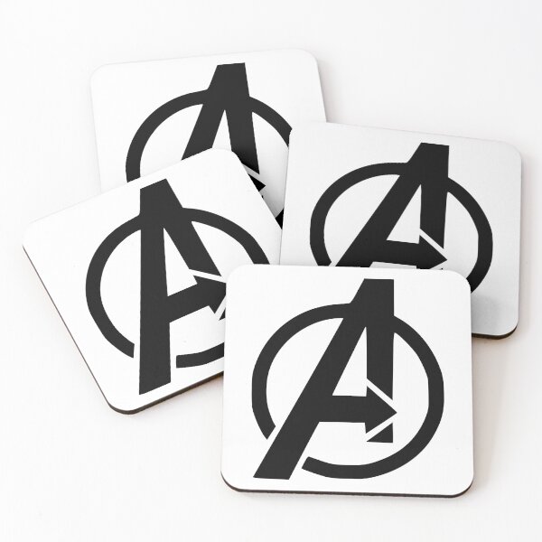 Item preview, Minimalist Avengers Superhero Emblem Silhouette designed and sold by yraniya67.