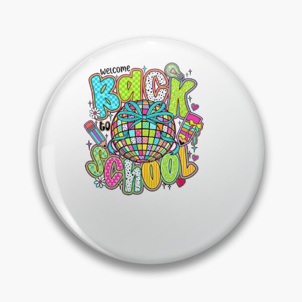 Item preview, Neon Back To School Disco Bow Kids Teacher designed and sold by KroghDs.