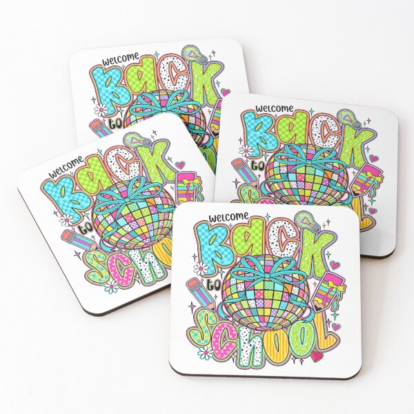 Item preview, Neon Back To School Disco Bow Kids Teacher designed and sold by KroghDs.