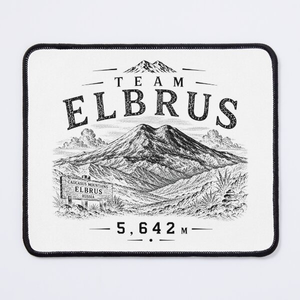 Item preview, Elbrus Mountain Hiking Design designed and sold by Miles&Moments.