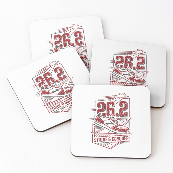Item preview, Full Marathon Runner 26.2 Stride Conquer Running designed and sold by GrandeDuc.