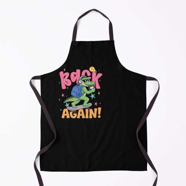 Item preview, Retro Crocodile Back To School Skateboard Kids designed and sold by KroghDs.