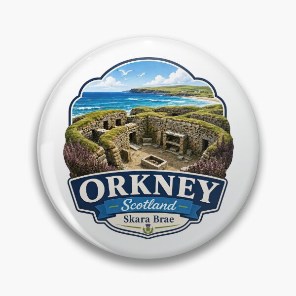 Item preview, Skara Brae Orkney Neolithic Coast Scotland Souvenir Design designed and sold by NewNomads.