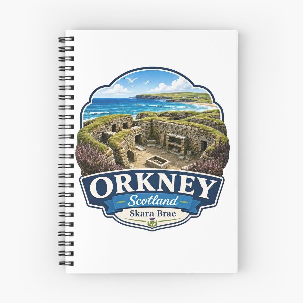 Item preview, Skara Brae Orkney Neolithic Coast Scotland Souvenir Design designed and sold by NewNomads.