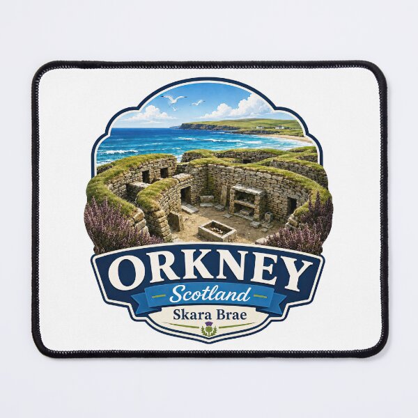 Item preview, Skara Brae Orkney Neolithic Coast Scotland Souvenir Design designed and sold by NewNomads.