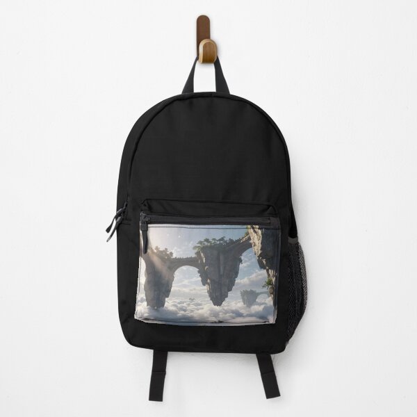 Item preview, Sky Arches – Epic Floating Islands Fantasy Art designed and sold by LittleBigGifts.