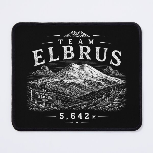 Item preview, Elbrus Mountain Hiking Design 2 designed and sold by Miles&Moments.