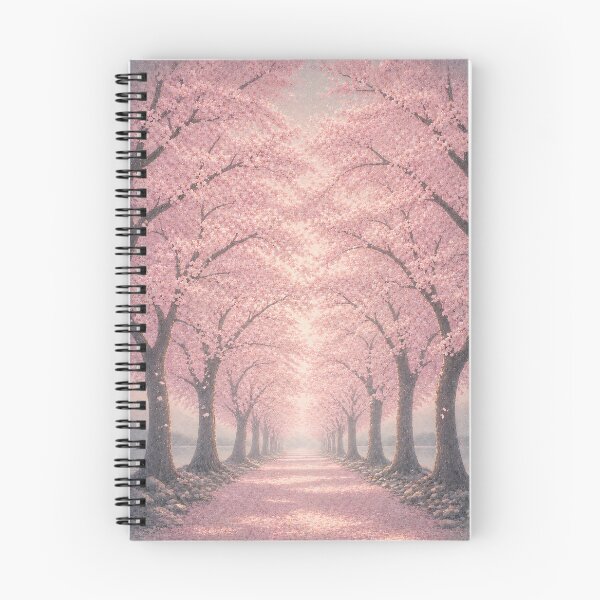 Item preview, Cherry Blossom Tunnel Wall Art – Japanese Sakura Avenue, Pink Spring Landscape Poster, Sticker, Mug & Phone Case designed and sold by Tomoyo Art.