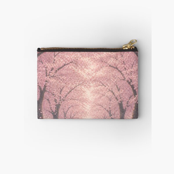 Item preview, Cherry Blossom Tunnel Wall Art – Japanese Sakura Avenue, Pink Spring Landscape Poster, Sticker, Mug & Phone Case designed and sold by Tomoyo Art.