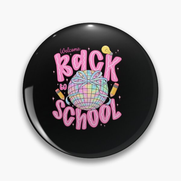 Item preview, Retro Neon Back To School Disco Bow Kids Teacher designed and sold by KroghDs.