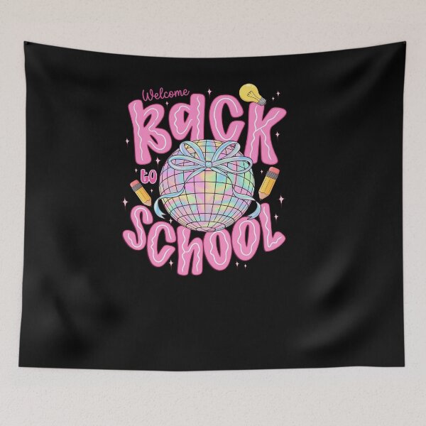 Item preview, Retro Neon Back To School Disco Bow Kids Teacher designed and sold by KroghDs.