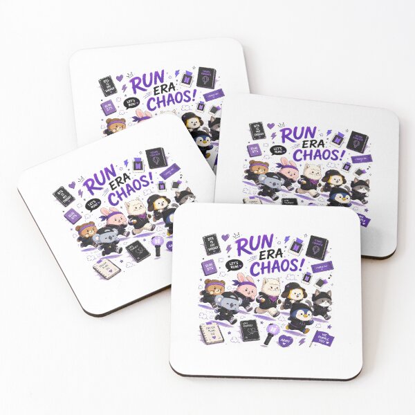 Item preview, Chaotic Run Squad designed and sold by QuirkNest Studio .
