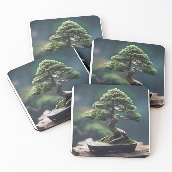 Item preview, Bonsai Tree Serenity Nature Photography designed and sold by EchoWave11.