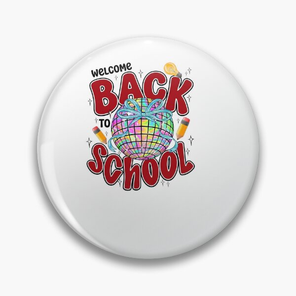 Item preview, Retro Back To School Disco Bow Kids Teacher designed and sold by KroghDs.