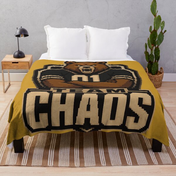 Item preview, Pixel Art Team Chaos Varsity Bear Mascot design | Retro 8-Bit Sports Parody Jersey for Game Day & Bear Lovers designed and sold by AbderraimArt.