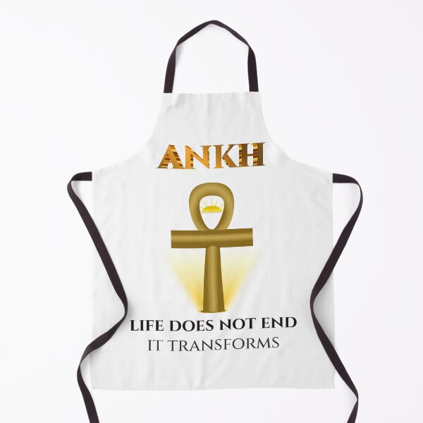 Item preview, Ankh · Life Does Not End It Transforms · Egyptian Rebirth Art · Ancient Egypt · Eternal Life Quote designed and sold by PharaohDArt.