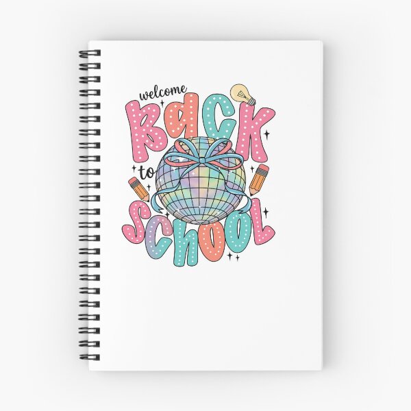 Item preview, Retro Neon Back To School Disco Bow Kids Teacher designed and sold by KroghDs.
