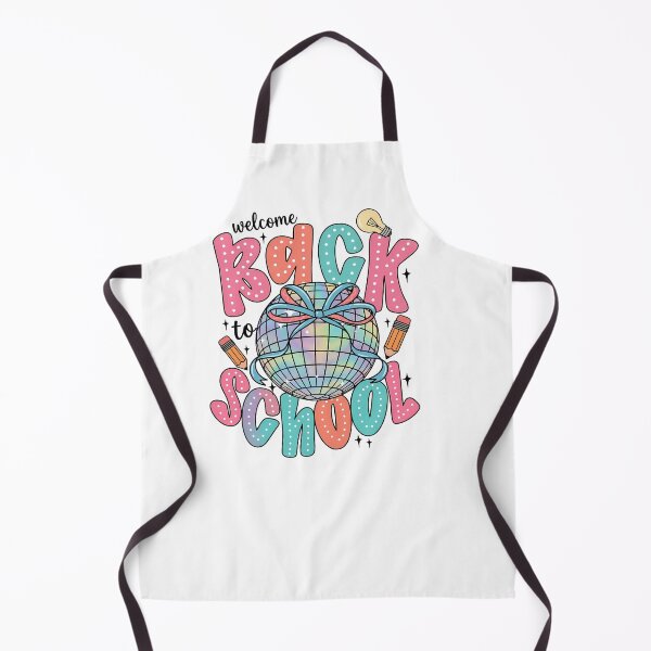 Item preview, Retro Neon Back To School Disco Bow Kids Teacher designed and sold by KroghDs.