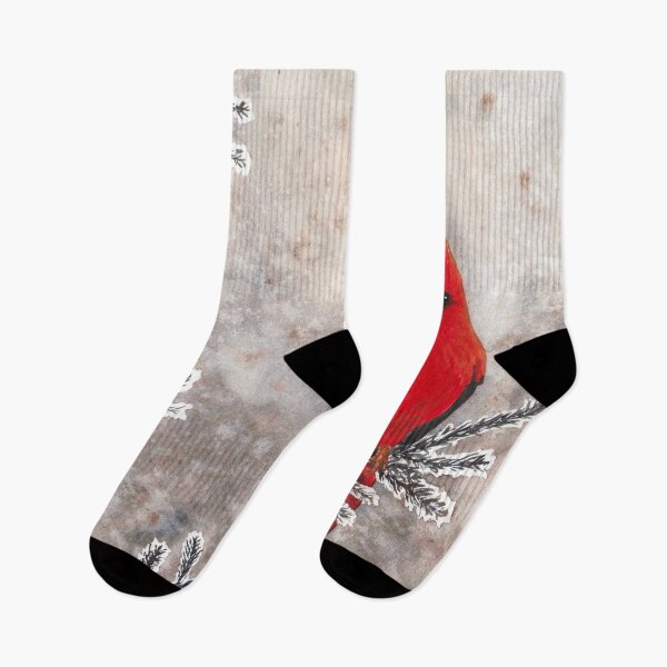 Item preview, The red cardinal in winter designed and sold by savousepate.