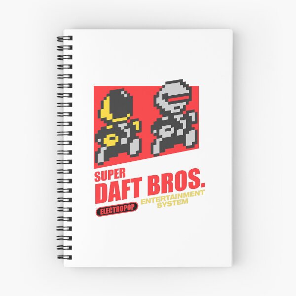 Item preview, Super Daft Bros Retro Pixel Gaming Art designed and sold by yraniya67.