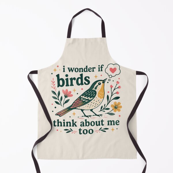 Item preview, I Wonder If Birds Think About Me Too Bird Shirt, Funny Bird Watching T-Shirt designed and sold by Sprinkle12345.