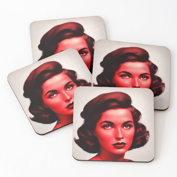 Item preview, Red Female Portrait designed and sold by RAISC.